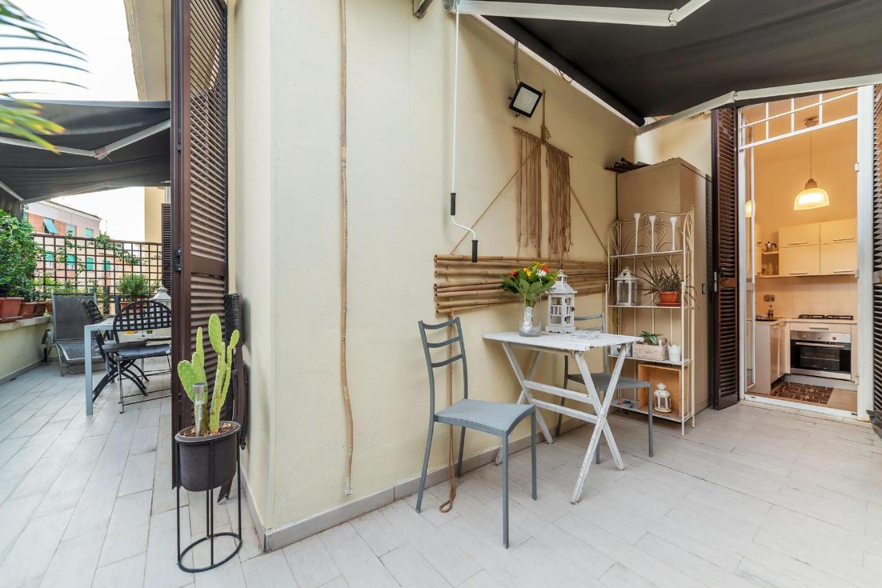 Penthouse Apartment With Terrace Close To Vatican 罗马 外观 照片